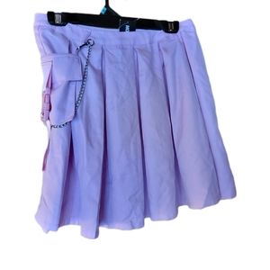 💗 New! HOT TOPIC Pleated Cargo Mini Skirt, Size MD - New!!